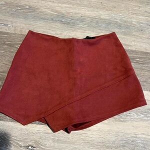 Solemio Deep Red Skort
